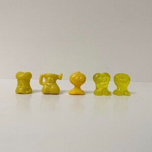 Vintage Lot Of 5 Crazy Bones Gogos Toys